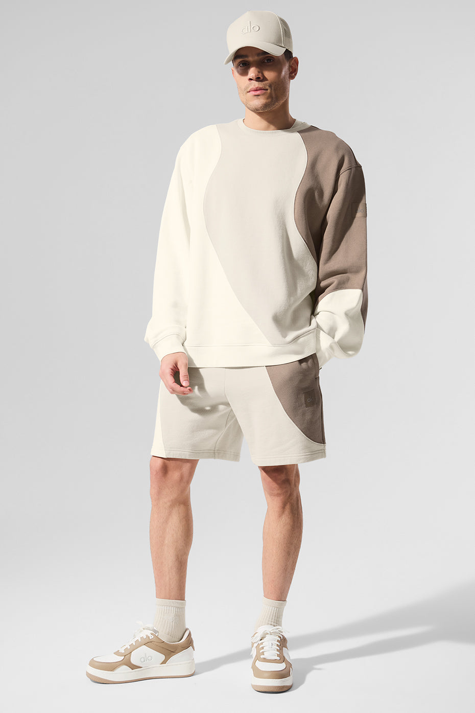 7 Make Waves Short - Ivory/Bone/Gravel - Image 5