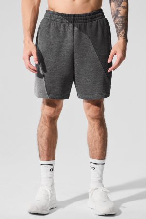7 Make Waves Short - Dark Heather Grey Tonal