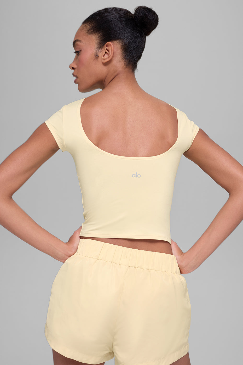 Alosoft Back For More Tee - Candlelight Yellow - Image 2