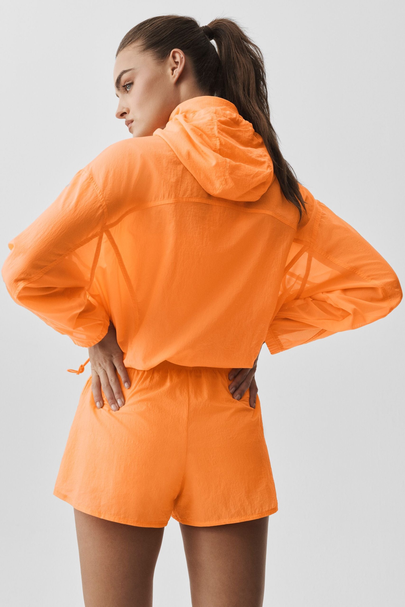 1/4 Zip Go Time Pullover - Satsuma Breeze - Image 4