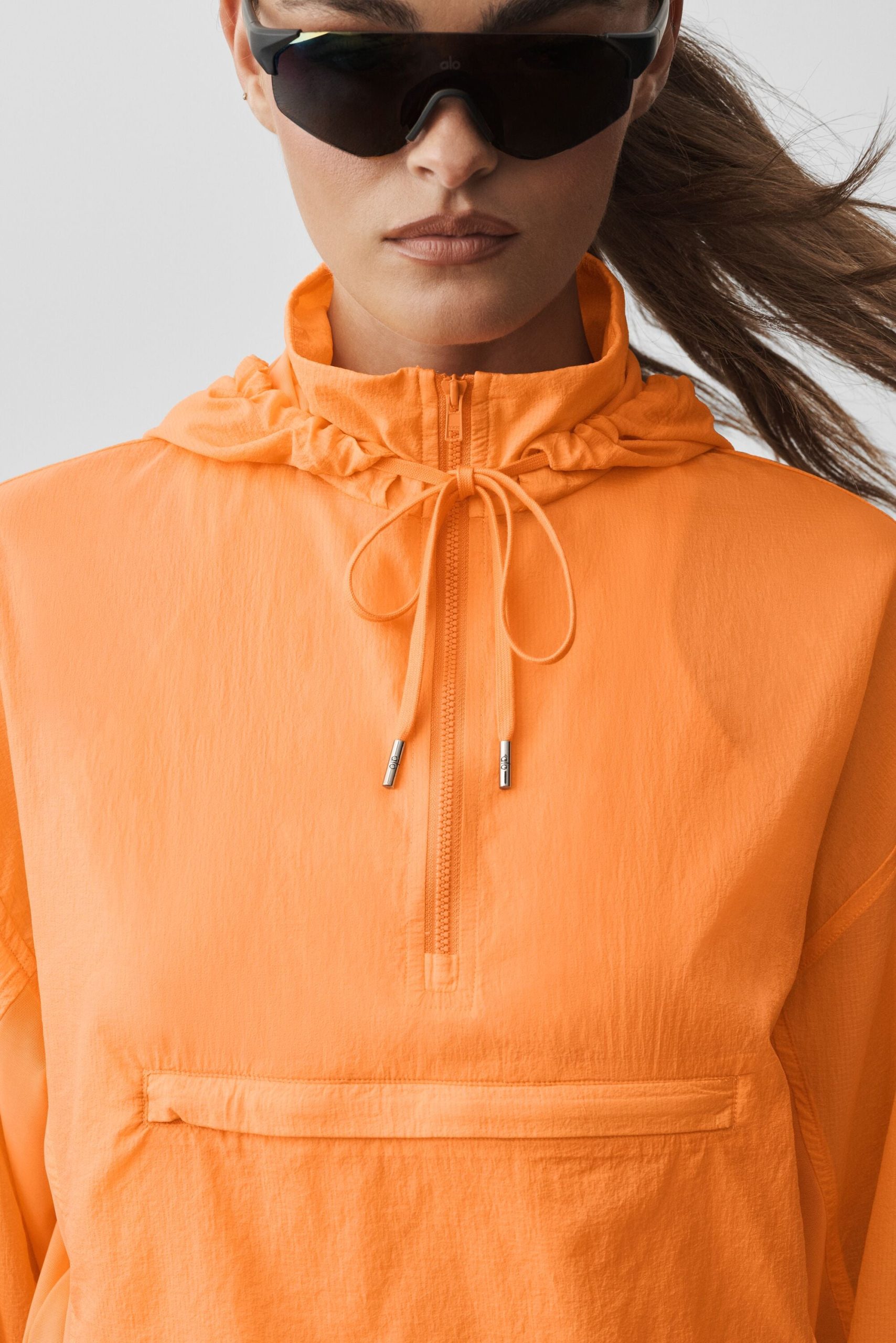 1/4 Zip Go Time Pullover - Satsuma Breeze - Image 2