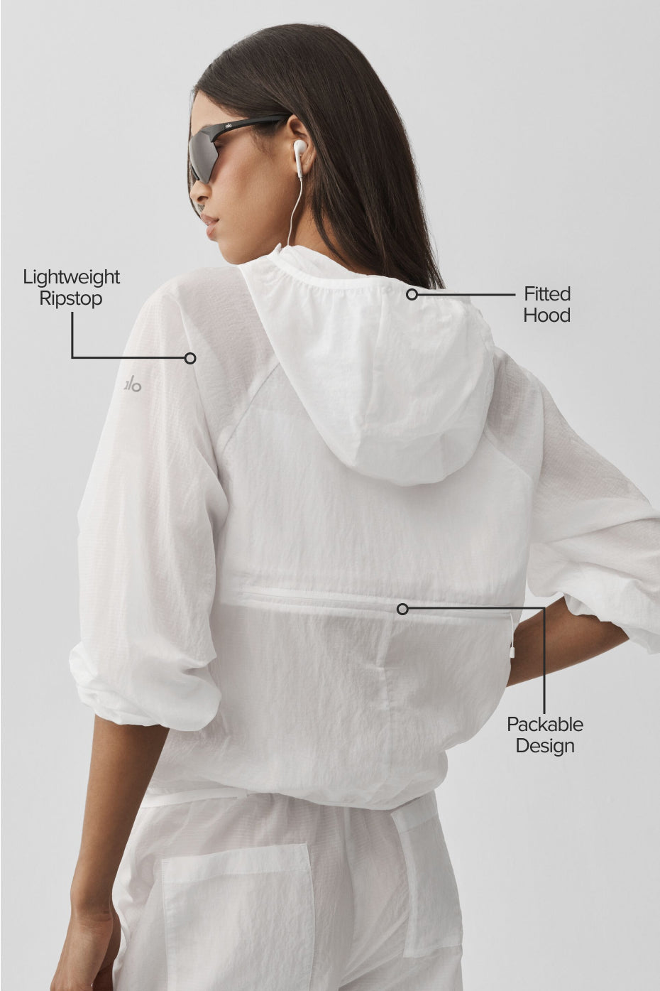 Ripstop Electric Jacket - White - Image 2