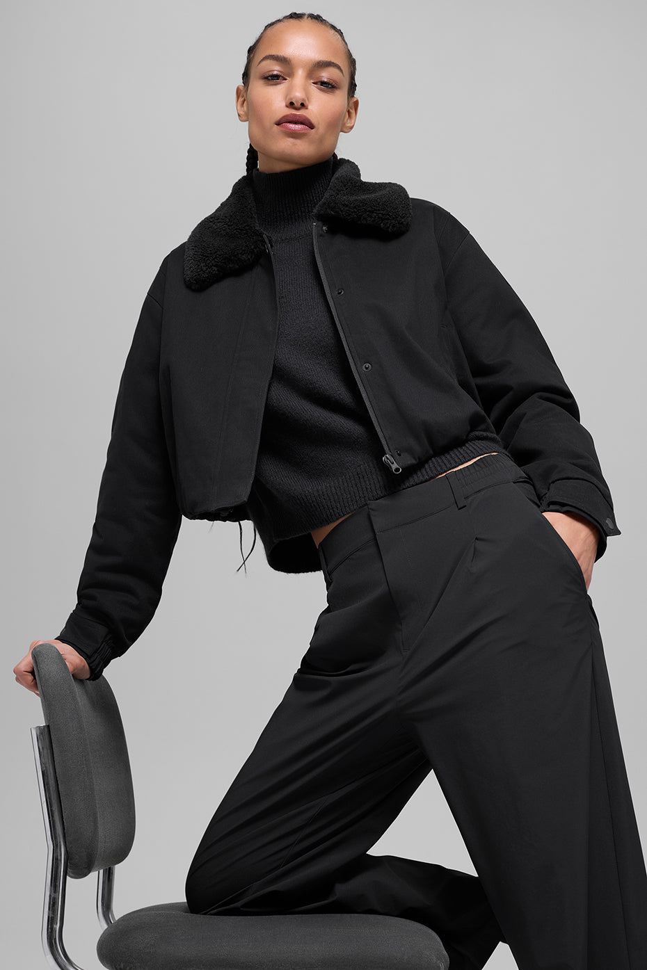 Navigator Jacket - Black - Image 4