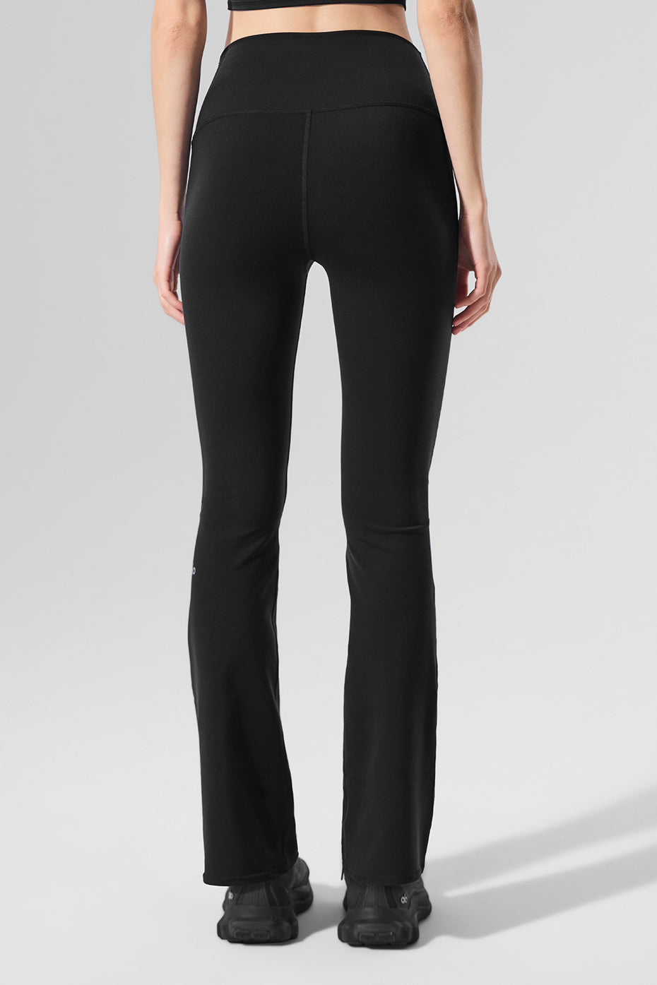 Airbrush High-Waist 7/8 Bootcut Legging - Black - Image 6