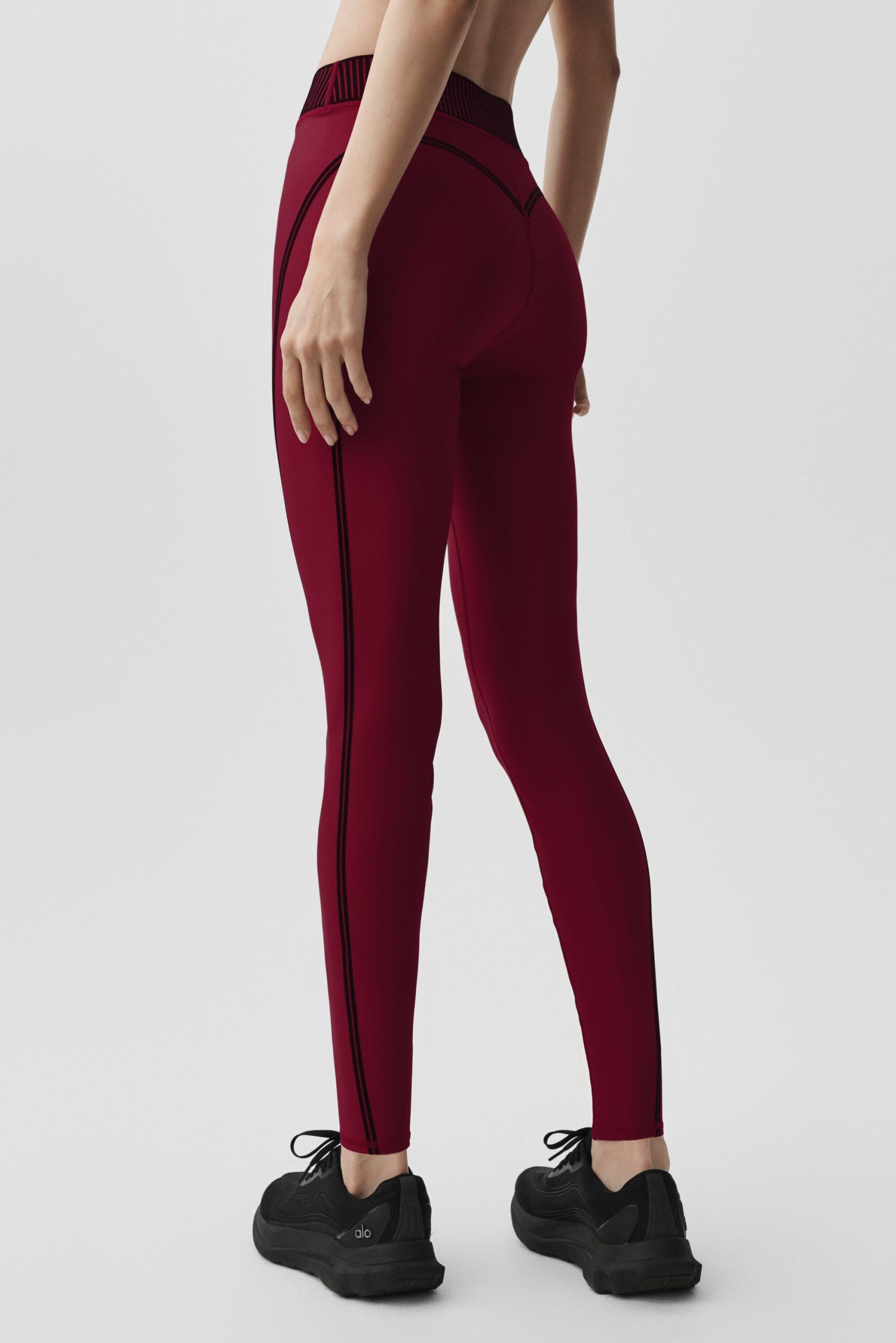 Airlift High-Waist 7/8 Line Up Legging - Summer Romance Red - Image 2