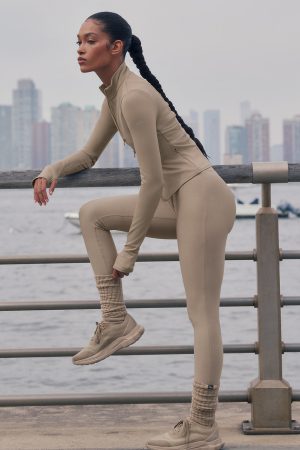Airlift High-Waist Sleek Legging - Gravel