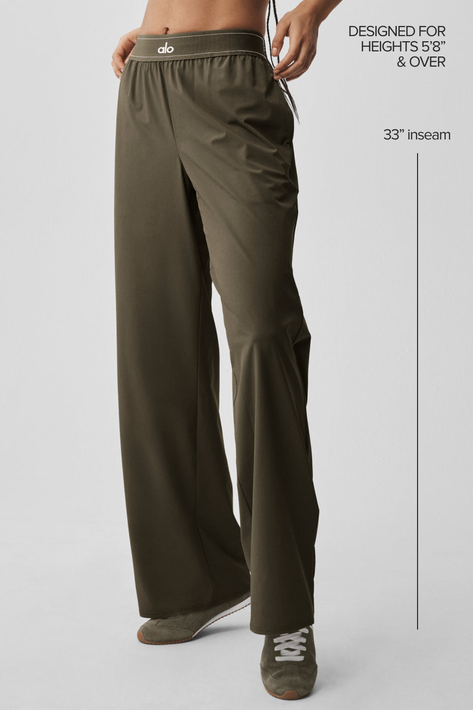 Suit Up Trouser (Long) - Olive Tree - Image 2