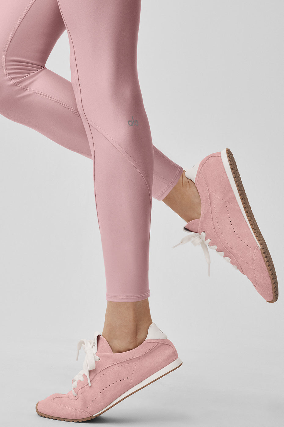 Airlift High-Waist 7/8 Fine Line Legging - Vintage Pink - Image 5