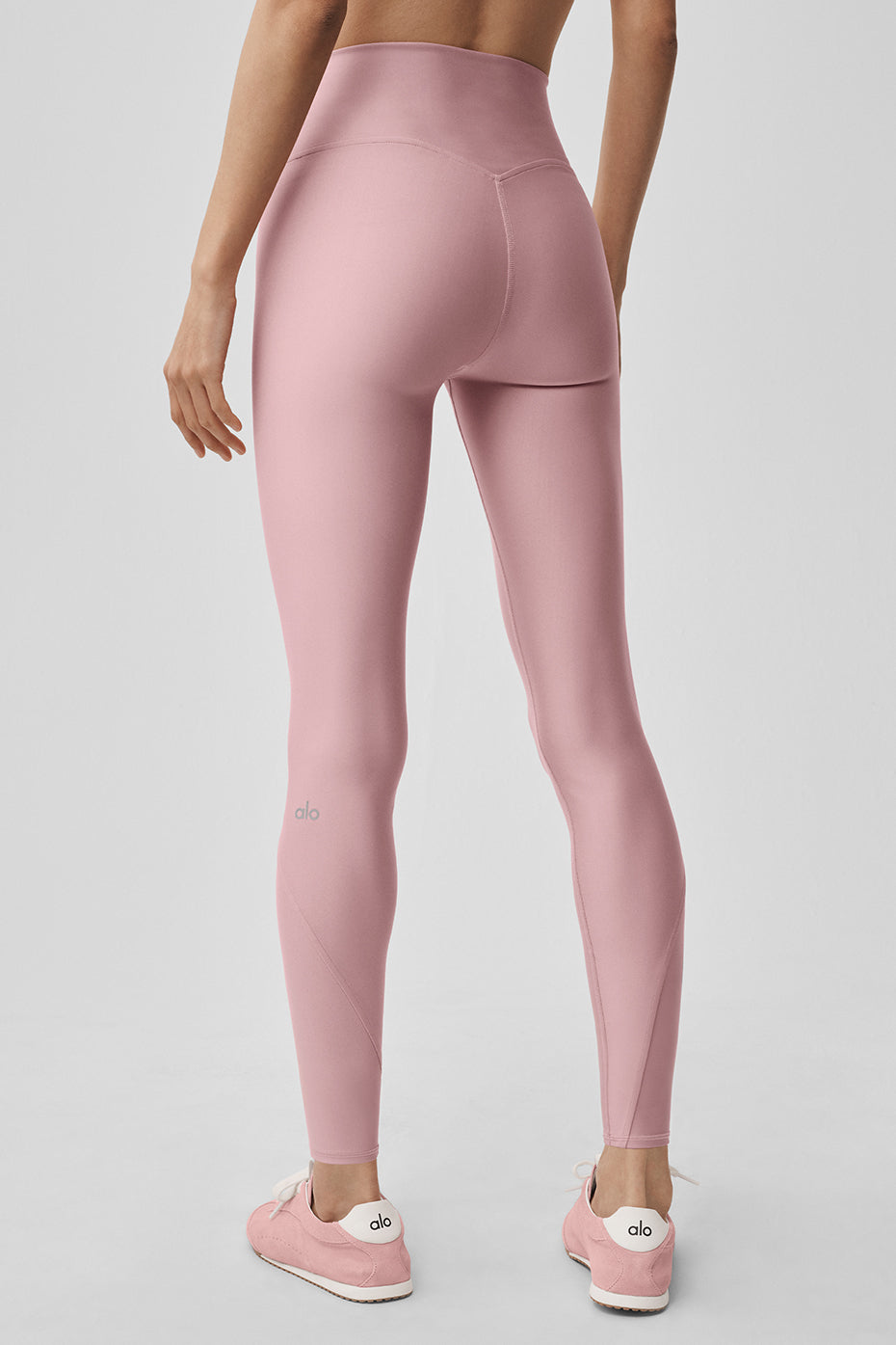 Airlift High-Waist 7/8 Fine Line Legging - Vintage Pink - Image 4