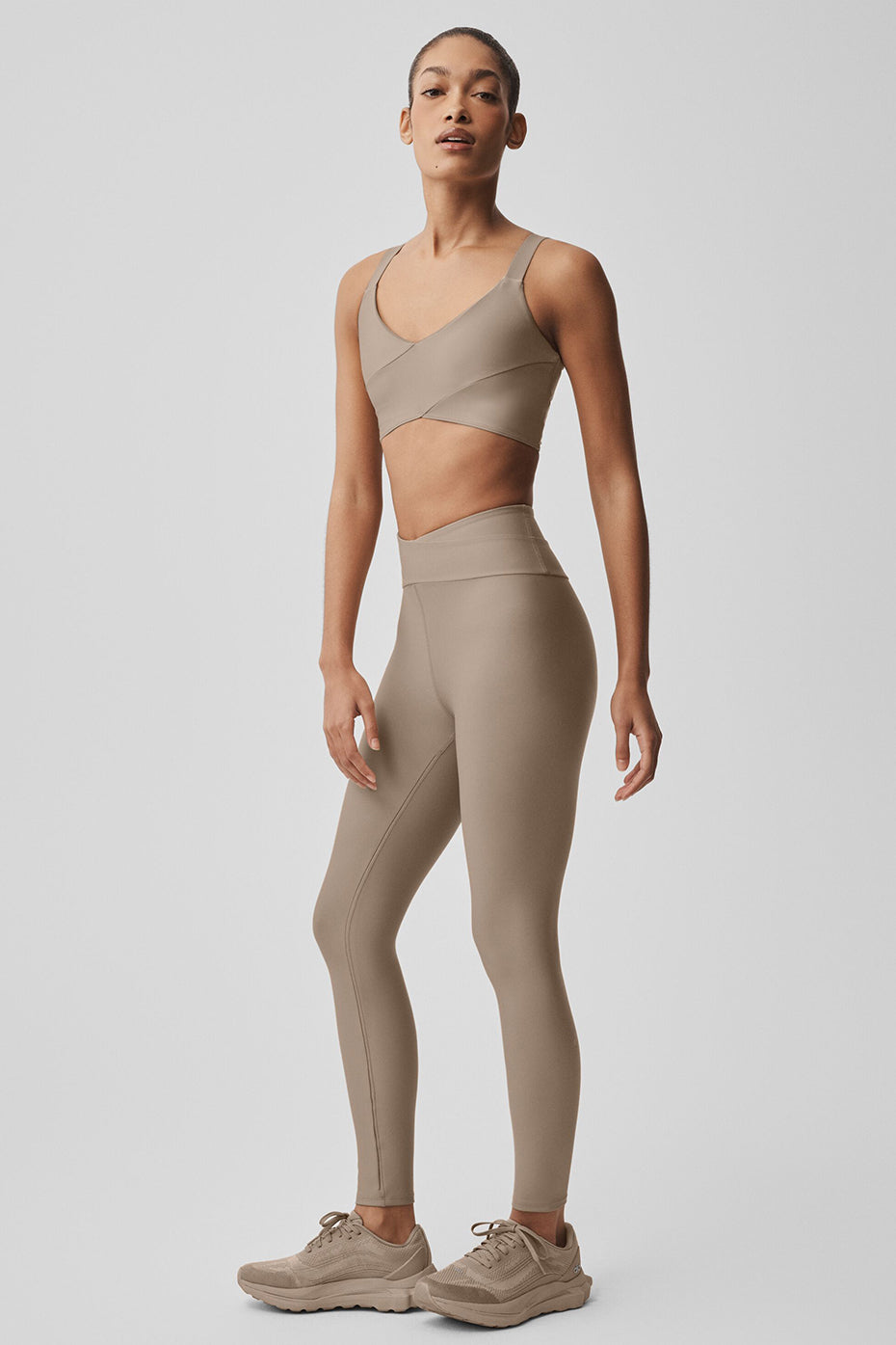 Airlift High-Waist 7/8 Horizon Legging - Gravel - Image 6