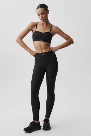 Airlift High-Waist Skyglow Legging - Black
