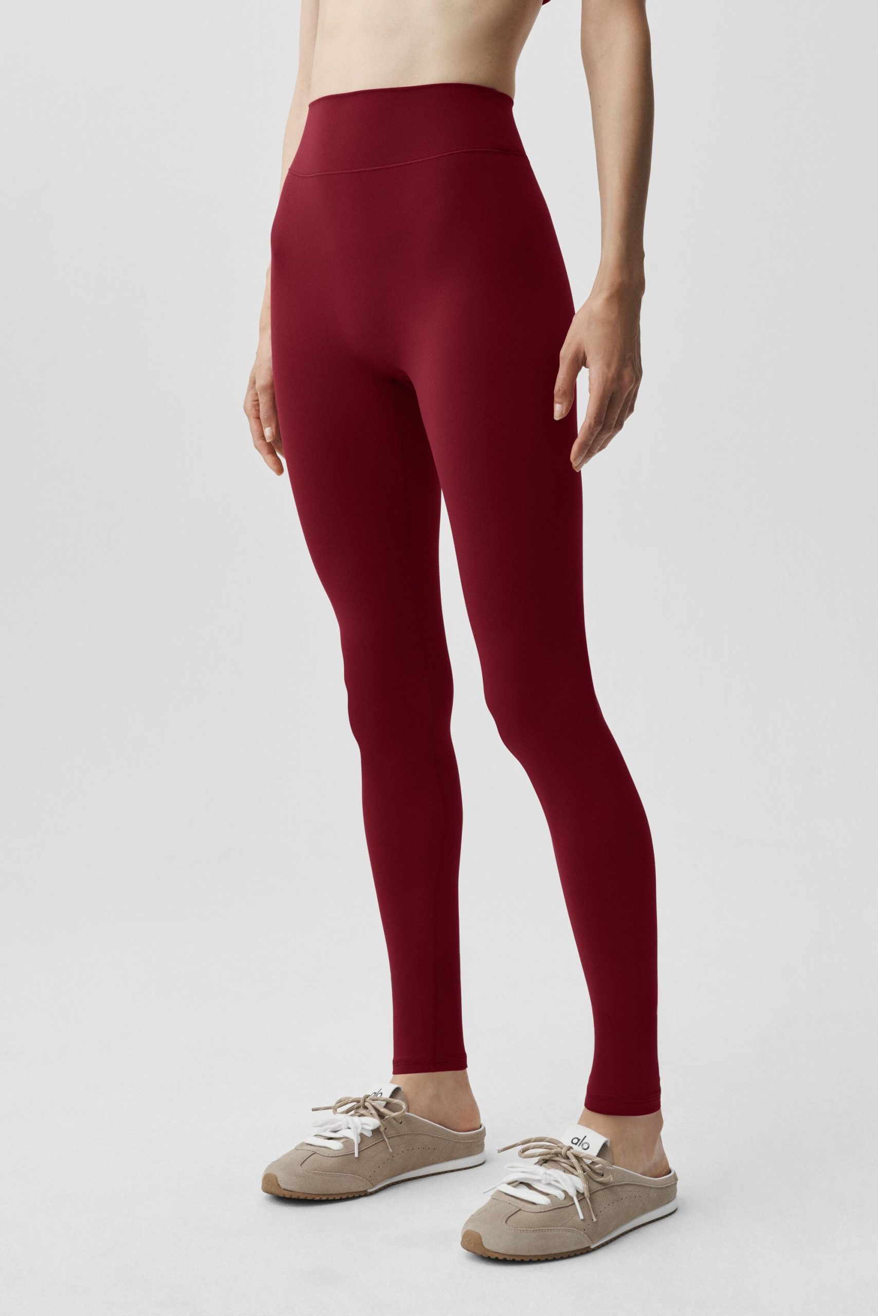 ALO Softsculpt 7/8 Define Legging - Summer Romance Red - Image 2