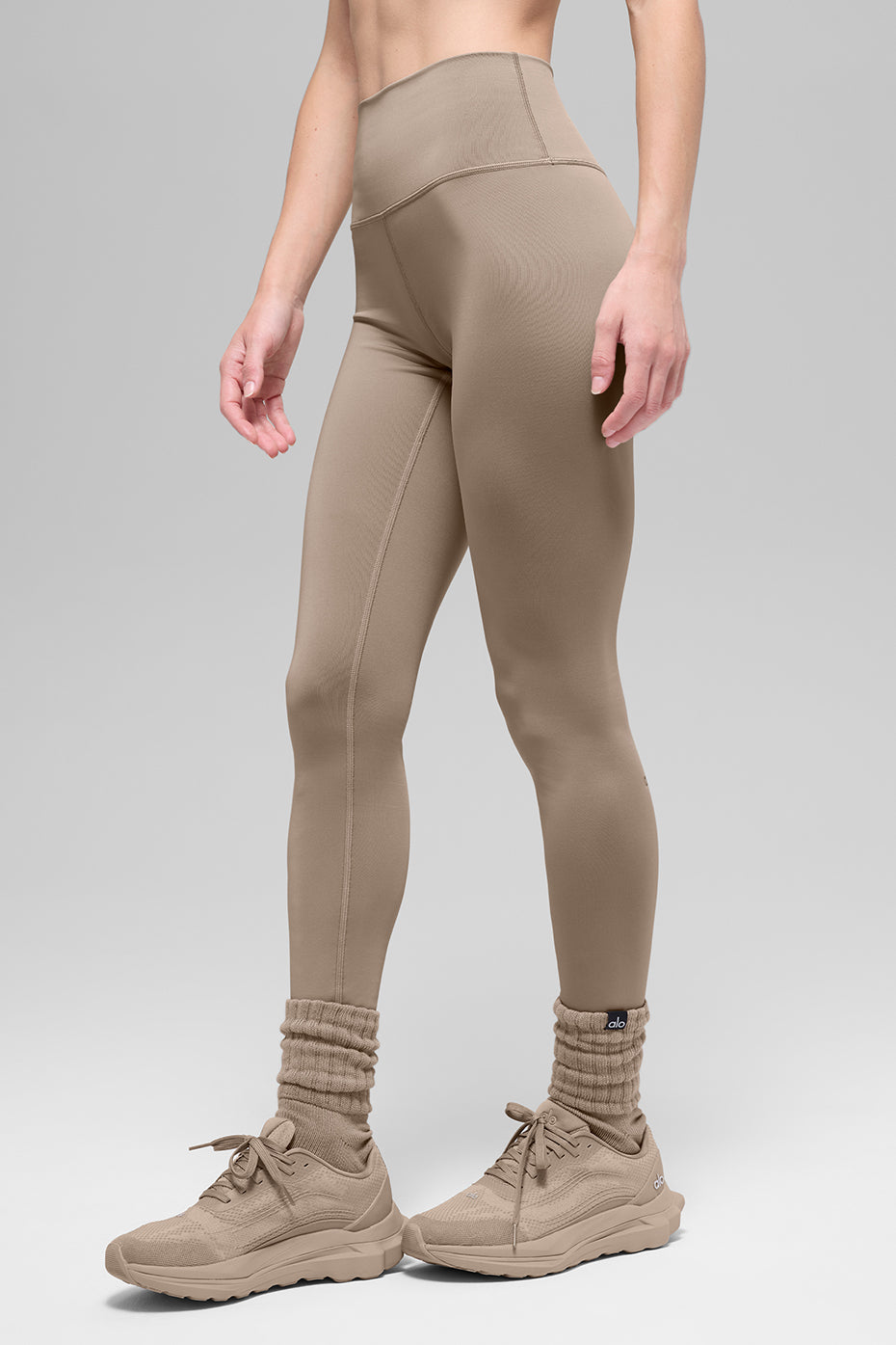 High-Waist Airlift Legging - Gravel - Image 5