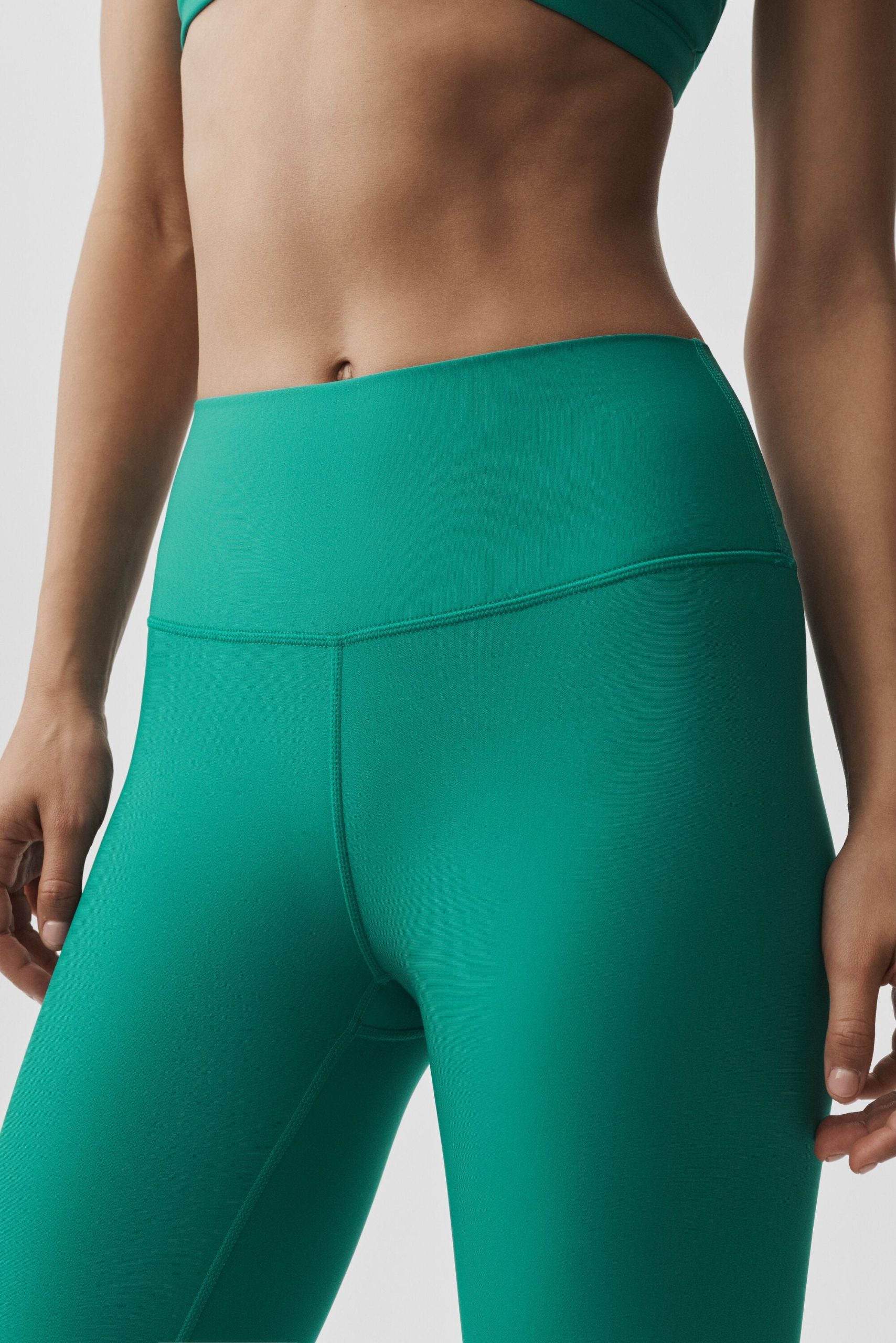 7/8 High-Waist Airlift Legging - Emerald Isle - Image 2