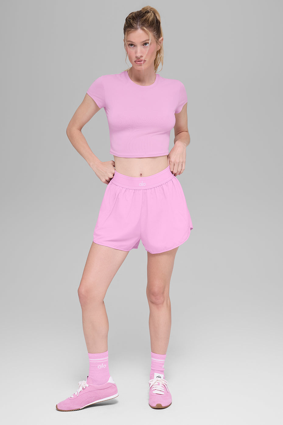 Match Point Short - Candy Heart Pink - Image 5