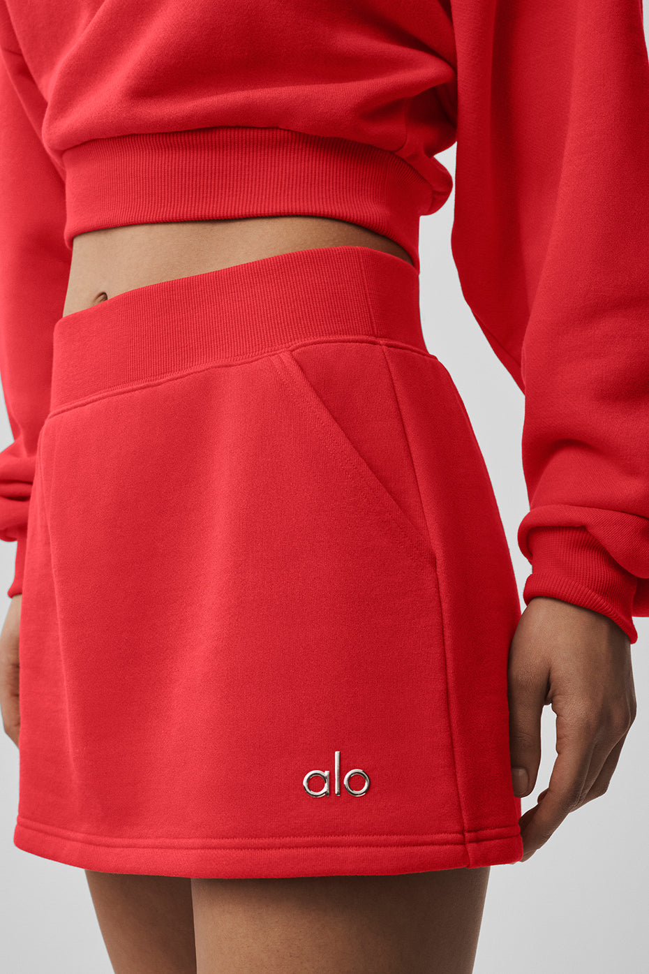 Accolade Skirt - Bright Red - Image 3