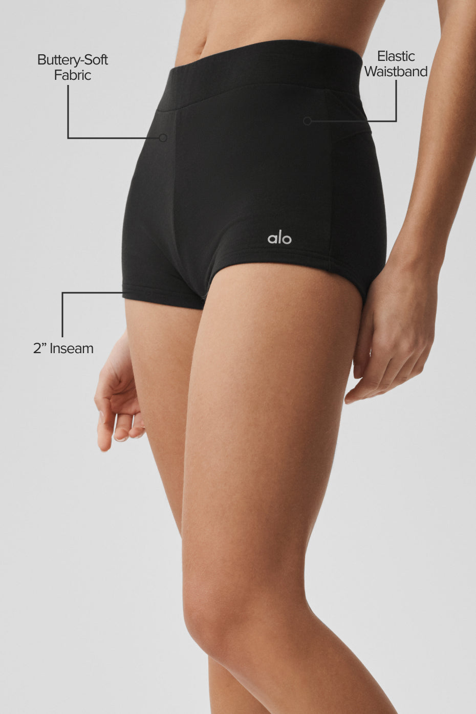 Sway My Way Micro Short - Black - Image 2