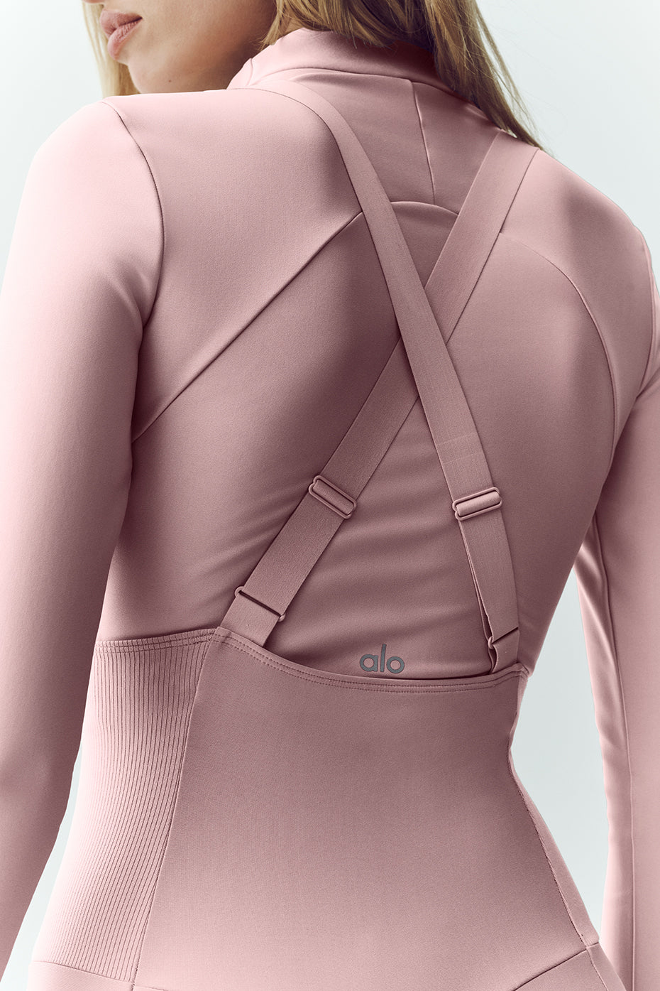 Airlift Winter Warm Ski Time Bib - Pink Champagne - Image 4