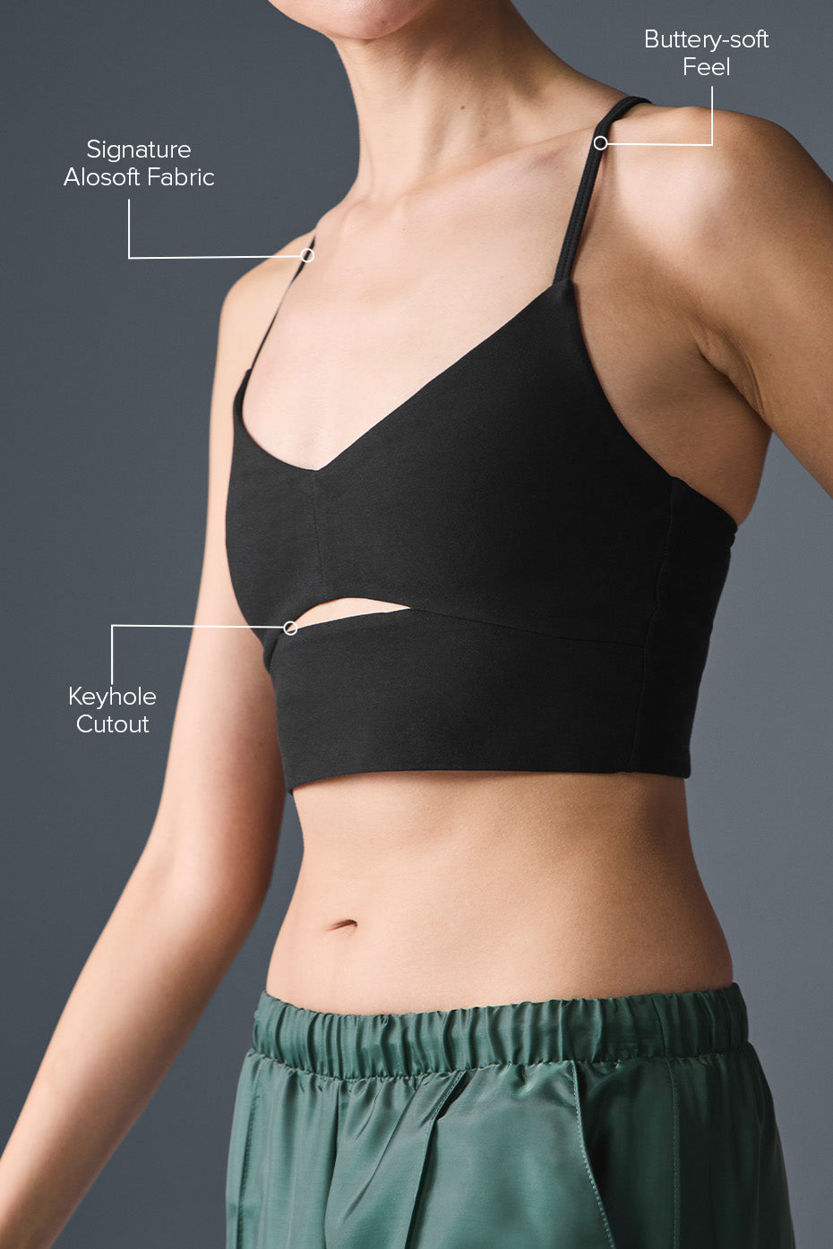 Alosoft Highlight Bra - Black - Image 2