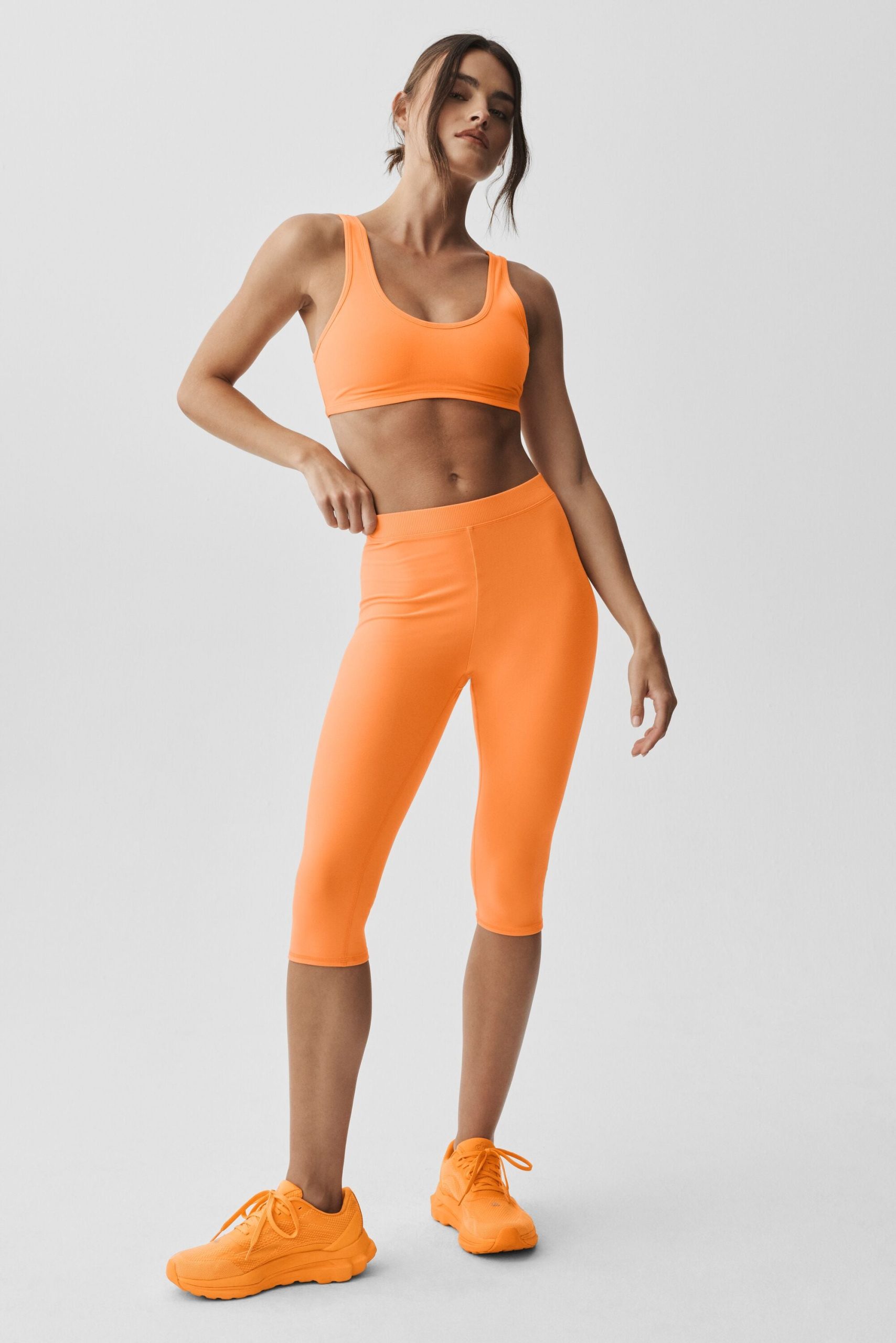 Alosoft Center Stage Bra - Satsuma Breeze - Image 5