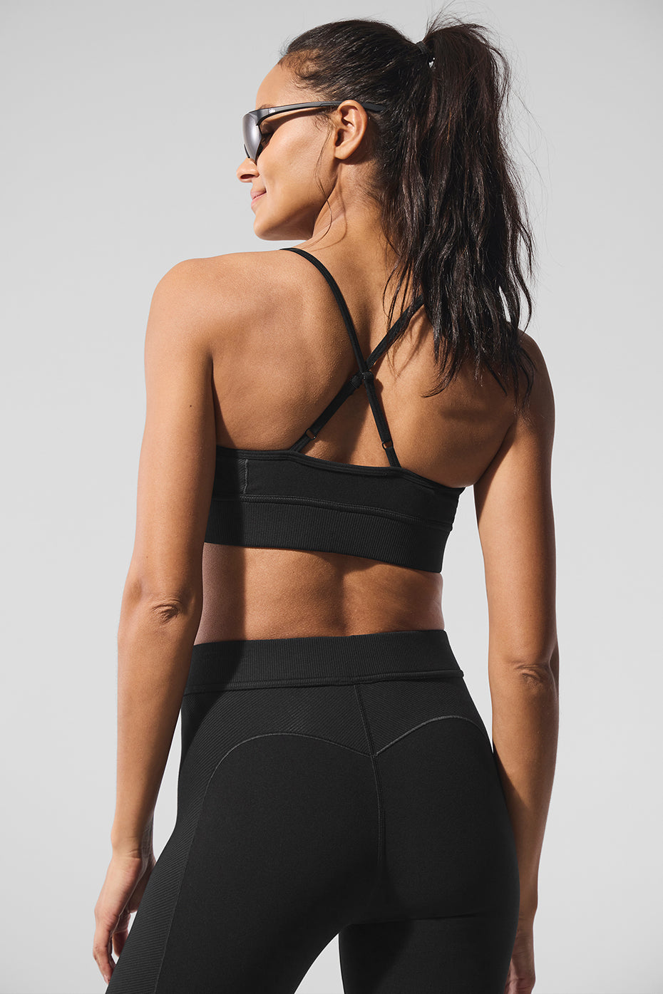 Alosoft Relay Bra - Black/White - Image 3