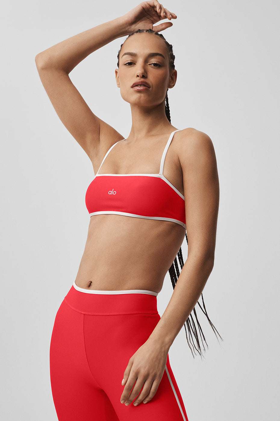 Airlift Charger Bra - Bright Red/White - Image 3