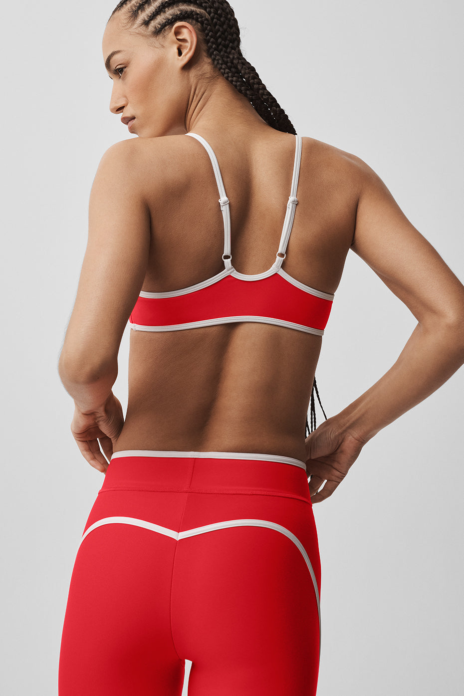 Airlift Charger Bra - Bright Red/White - Image 4