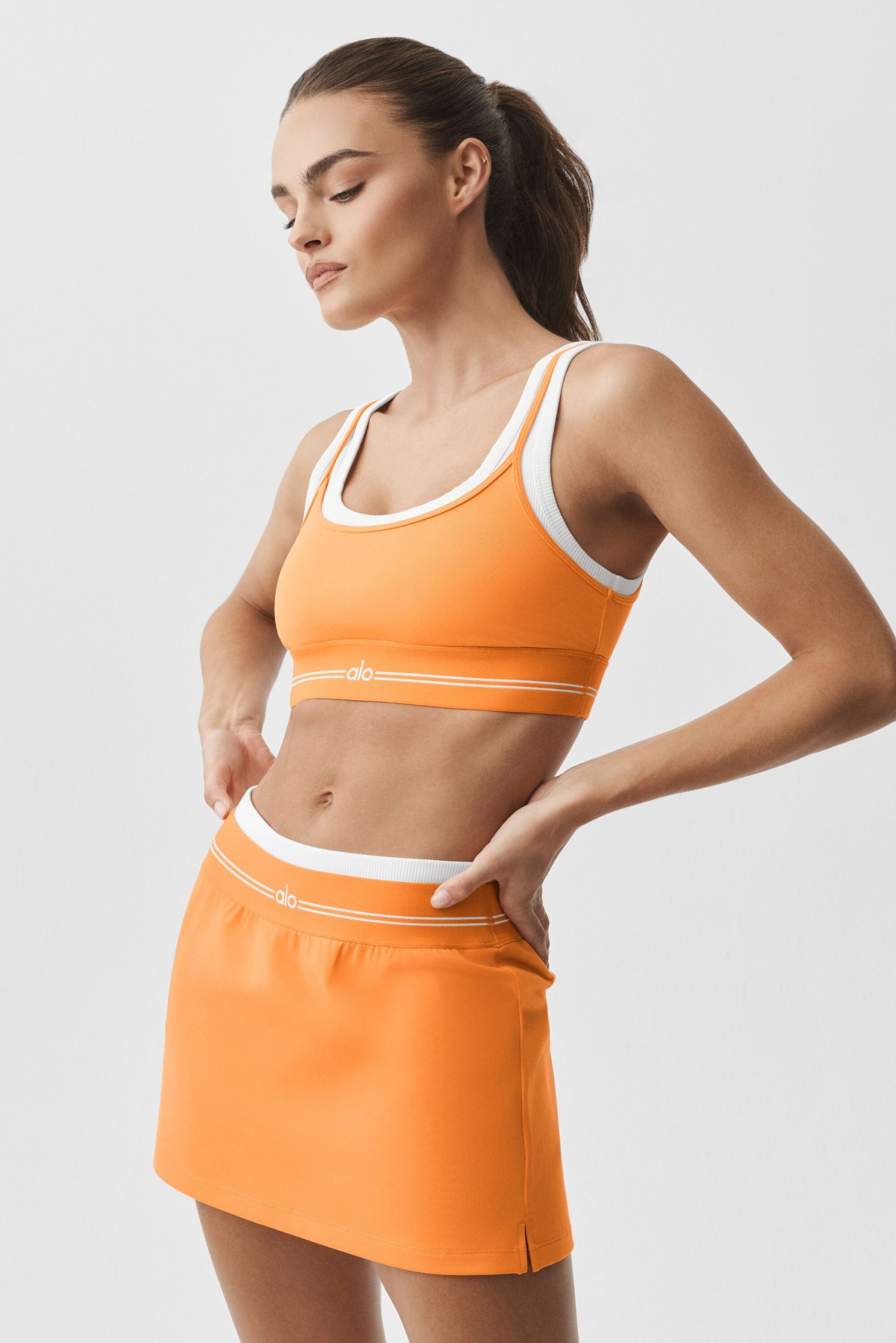 Airbrush Better Together Bra - Satsuma Breeze/White - Image 4