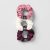 Burgundy/Pink Wild Rose/Ivory